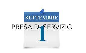 ASSUNZIONE IN SERVIZIO 01/09/2023
